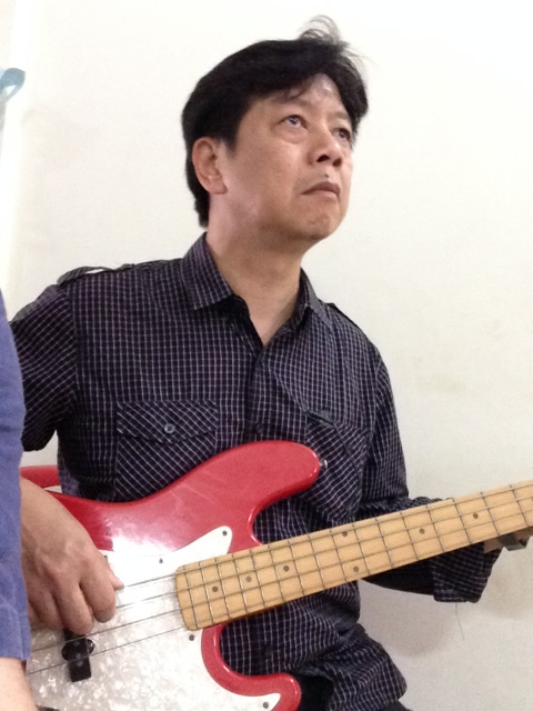 God gives a man gifts - mission organiser, businessman, and guitar player