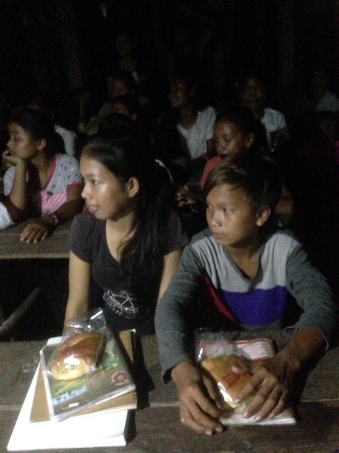 It's good news they are being fed with the Gospel and have also received buns and medication tonight
