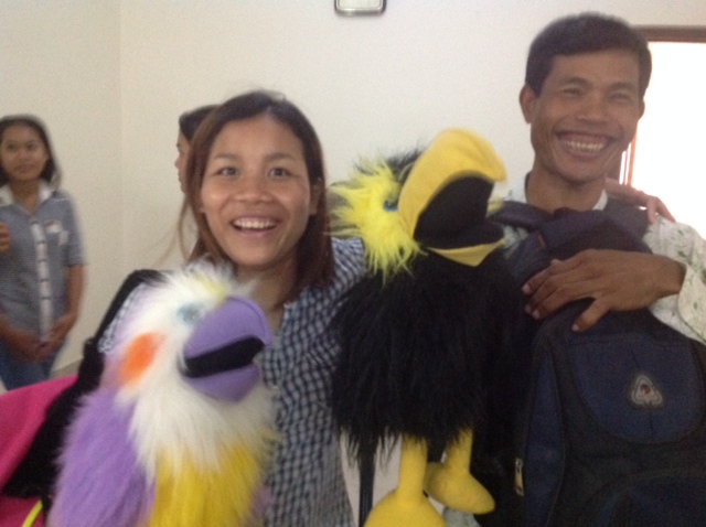 Joe Crow and Handy Andy have become firm favourites during children's ministry when we teach Lord's Prayer