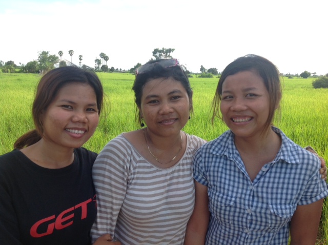 Our 3 angels arrive to pick us up after Jeep broke down so we could preach