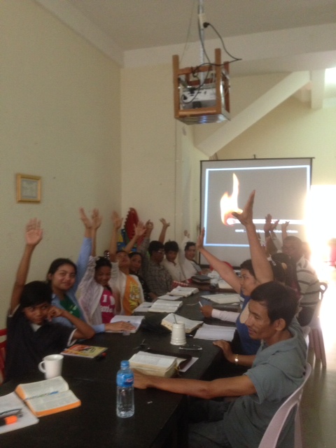 Sucn an Enthusiastic group of students we continue with the Great Commission modules
