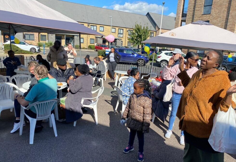 Followers of Jesus, feeding people, sharing The Word. – “On the Move!”